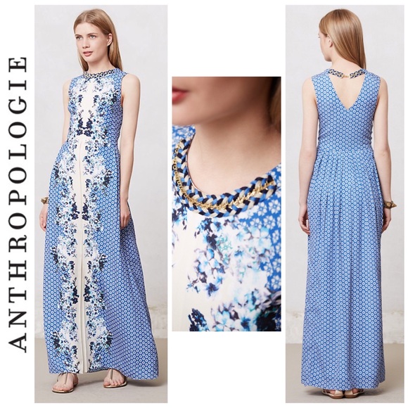 Anthropologie Ranna Gill Chameli Floral 